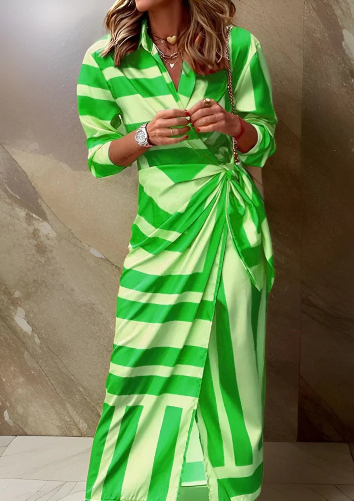 Aliyah™ - Wrap Dress with Print