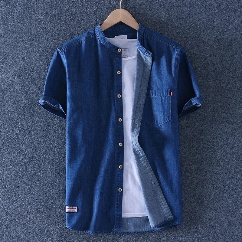 Button Denim Shirt
