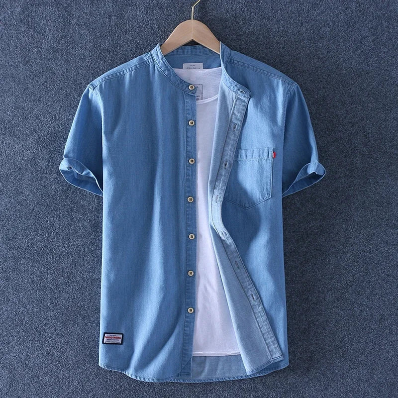 Button Denim Shirt