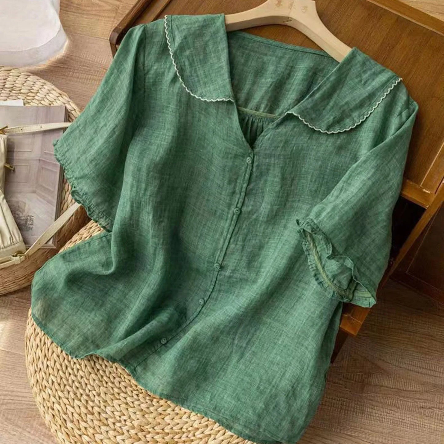 Adele ™ - Linen Blouse