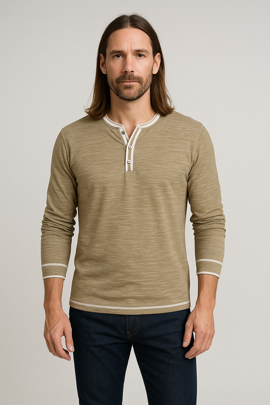 Martin™ long-sleeved V-neck