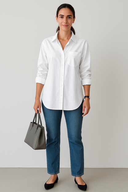 Tracy™ - Elegant Blouse Stylish Oversize Shirt.