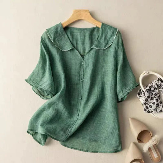 Adele  ™ - Linen Blouse